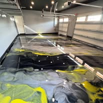 All About Epoxy floor project